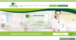 Desktop Screenshot of aopharmaceutico.com.br